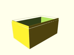 cubierta caja pinshape Diseño 3d 3d print model - Mito3D