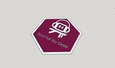 logo journal du geek pinshape disegno 3d 3d print model - Mito3D