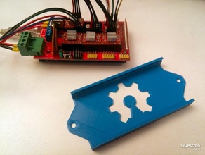 arduino mega holder pinshape 3d-design 3d print model - Mito3D
