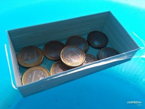 archimede's coin boats pinshape 3d-design 3d print model - Mito3D