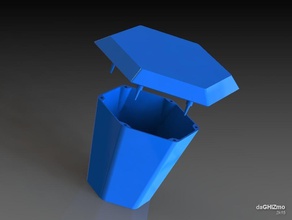 borracho slug trampa pinshape Diseño 3d 3d print model - Mito3D