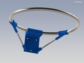 mini bball hoop mk2 pinshape 3d-design 3d print model - Mito3D