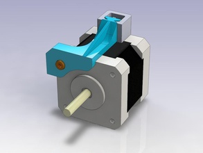 nema17 cable holder pinshape 3d-design 3d print model - Mito3D