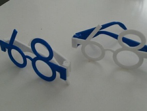 glasses 68 independence day israel pinshape 3d-design 3d print model - Mito3D