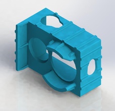 xiaomi yi Schutzhülle vortex 250 Fall Keil pinshape 3d design 3d print model - Mito3D
