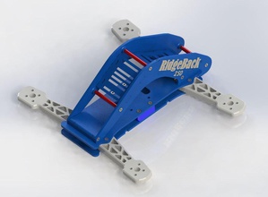 ridgeback 280 fpv quad racer pinshape disegno 3d 3d print model - Mito3D