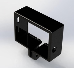 mopro skeleton Gehäuse pinshape 3d design 3d print model - Mito3D