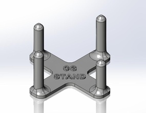 rc - cg stand balancing planes & quads pinshape 3d-design 3d print model - Mito3D