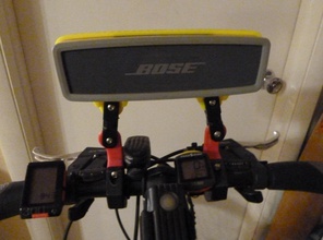 bose mini bike mount pinshape moto accessoire design concours vélo mont 3d print model - Mito3D