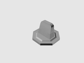 tombstone token pinshape 3d-design 3d print model - Mito3D