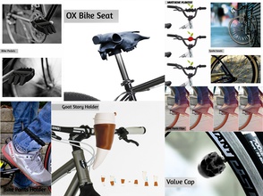 bisiklet dekorasyon seti pinshape aksesuar tasarım Yarışması bıyık ekici ox keçi hikayesi tutucu klip pantolon koltuk konuşmacı supap kapakları pedalı 3d print model - Mito3D