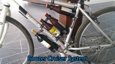 boozer cruiser bike transport pinshape bike-accessory-design-contest beer bike-accessories 3d print model - Mito3D