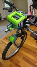 bicicleta rueda powered pea shooter pinshape concurso diseño accesorio moto accesorios arma fuego 3d print model - Mito3D