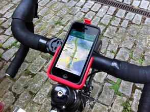 iphone5 bicicleta telefone monte remix pinshape 3d design 3d print model - Mito3D