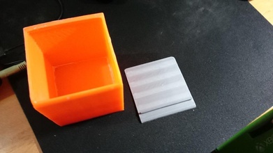 box 1 tin pinshape 3d-design 3d print model - Mito3D