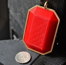 neil gaiman sandman amulette pinshape Conception 3d 3d print model - Mito3D