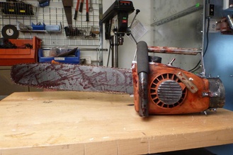 evil dead chainsaw parts pinshape 3d-design 3d print model - Mito3D