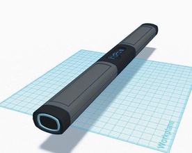 tron legacy light cycle baton pinshape 3d-design 3d print model - Mito3D