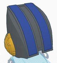 element Polizei Helm pinshape 3d design 3d print model - Mito3D