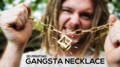 gangsta necklace pinshape 3d-design 3d print model - Mito3D