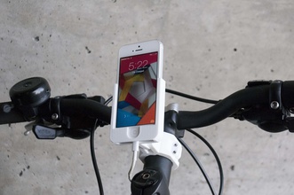 git bisiklet telefonun şarj pinshape üzerinde aksesuar tasarım Yarışması 3d print model - Mito3D
