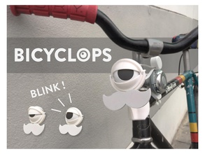 bicyclops animatronics bicycle control pinshape bike-accessory-design-contest 3d print model - Mito3D
