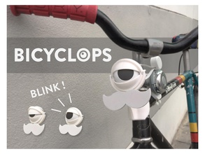 bicyclops bisiklet kontrol pinshape animatronik aksesuar tasarım Yarışması 3d print model - Mito3D