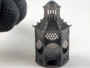l'encens pagode pinshape haute détail nosupport 3d print model - Mito3D