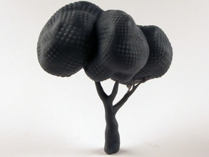 abstract tree pinshape high-detail nature 3d print model - Mito3D