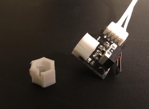 minimal z-autoleveling adapter pinshape 3d-design 3d print model - Mito3D