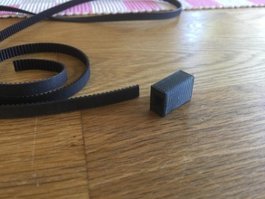 belt twist pinshape 3d-design 3d print model - Mito3D