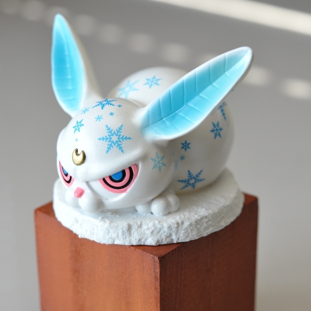 male snow bunny pinshape neve coniglietto 3D print model - Mito3D