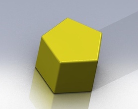 pentagone prisme wwwantsdesigntmcom fourmis l'imprimante 3d 200 pinshape prism 3d print model - Mito3D