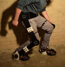 3d printed exoskeleton legs & feet - stl files pinshape 3dprintit armour elysium exoskeleton-feet exoskeleton-legs 3d print model - Mito3D