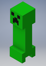 creeper pinshape minecraft creature 3d print model - Mito3D
