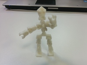 robô robovt1 pinshape brinquedos robôs 3d print model - Mito3D