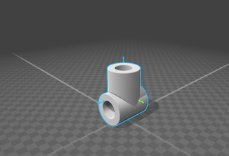 tubo titular pinshape suporte 3d print model - Mito3D
