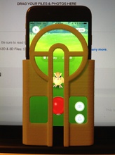 pokeball nişancı pokemon pinshape hedef telefon kapağı iphone6 plus vakalar iphone 6 davayı git 3d print model - Mito3D