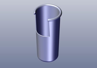 clarinete bocal cap pinshape tampa pac 3d print model - Mito3D
