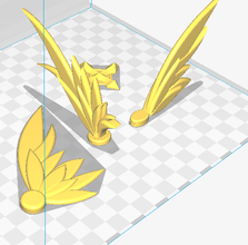 accessoires aile jeu idolish7 pinshape ailes 3d print model - Mito3D