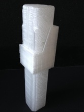 bouteille plastique coupe pinshape Conception 3d 3d print model - Mito3D