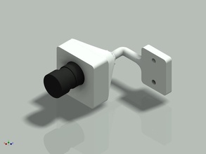suport camera raspberry pi 3 pinshape 3d-design 3d print model - Mito3D