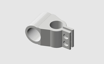 Lupe mount ikea jansj Lampe pinshape 3d design 3d print model - Mito3D