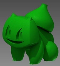bulbasaur pinshape 3d-design 3d print model - Mito3D