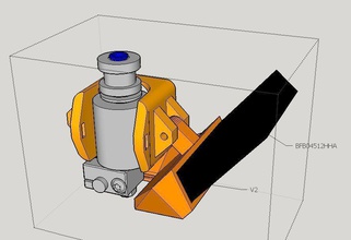 e3d v6 bowden conduits ventilation kossel pinshape Conception 3d 3d print model - Mito3D