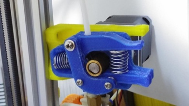 quick fit mount Planetengetriebe Schrittmotor pinshape 3d design 3d print model - Mito3D