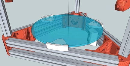fsr mount 170 190 dia glass pinshape 3d-design 3d print model - Mito3D