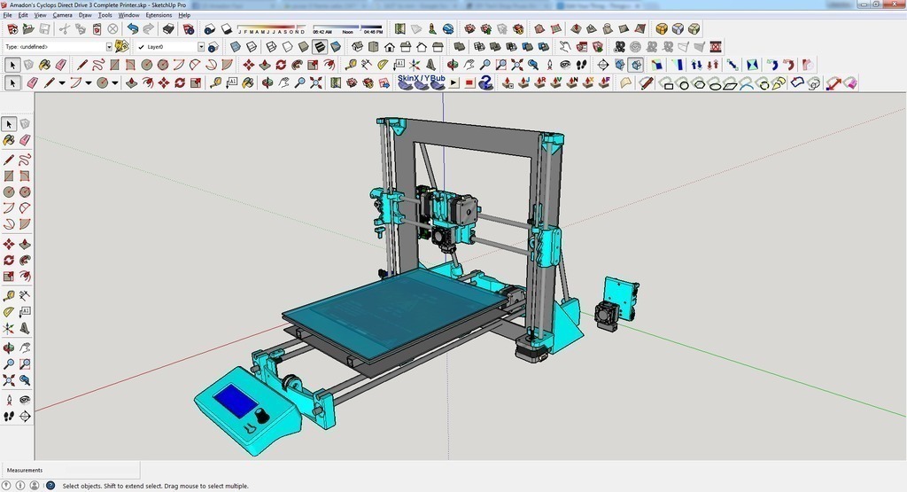 amadon prusa i3 wilson hybrid komple yazıcı pinshape 3d tasarım 3D print model - Mito3D