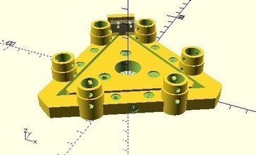 switchfector mejorado kossel magnético efectoras tope terminal pinshape Diseño 3d 3d print model - Mito3D