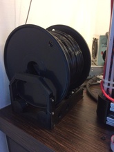 supersized filament holder - designed larger spools smo pinshape 3d-design 3d print model - Mito3D